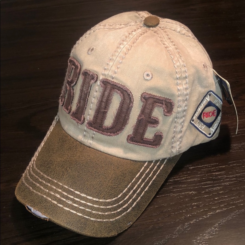 RIDE Distressed Baseball Cap - Picture 14 of 16